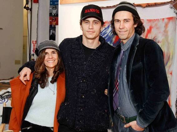 Betsy Lou Franco, mother of James and Tom Franco, at the Art of Elysium reception for Tom and James Franco's BRO-MANCE