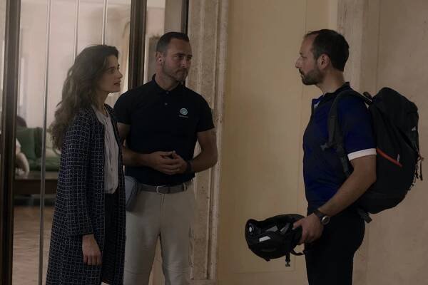 Ďáblova svatyně - Pravda tě osvobodí - Z filmu - Agnieszka Grochowska, Will Mellor, Philip Arditti