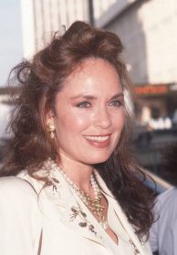 Catherine Bach At The Simon Wisenthal Center Honoring Arnold Schwarzenegger, 1991