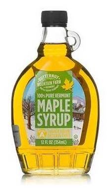 Javorový sirup, zlatý, Vermont 354ml