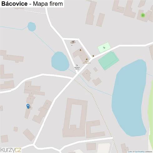 Bácovice - mapy | Kurzy.cz
