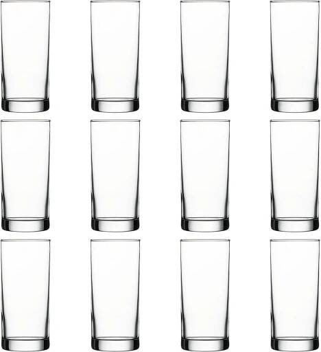 Sklenice na dlouhé nápoje,sada sklenic na pití 12 ks - Istanbul,290 ml