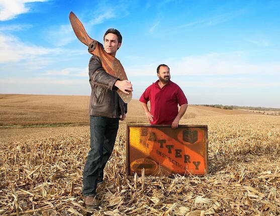Mike Wolfe and Frank Fritz on the long-running History channel show.