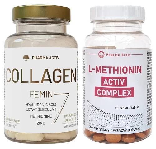 Pharma Activ Collagen Femin + L-methionin Activ Complex 90 tobolek + 90 tablet