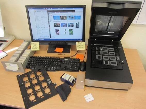 This was the last set of slides that we scanned in the project!