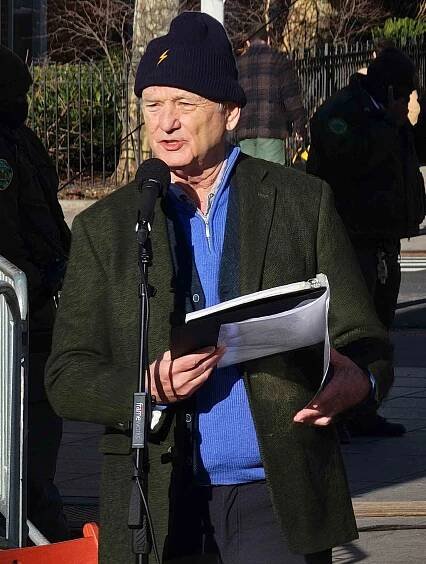 Bill Murray Serenades Fans with Surprise Concert of Broadway Tunes in N.Y.C. Park