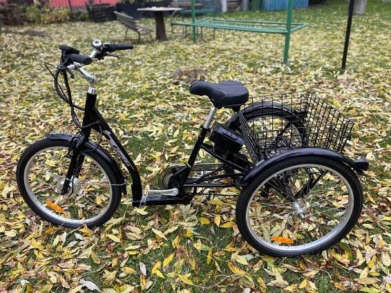 Šlapací elektrická tříkolka pro seniory - Auto-moto