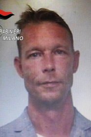 This undated handout image supplied by the Carabinieri Milano shows a police mug shot of Christian Brueckner
