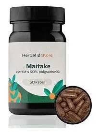 Maitake kapsle - extrakt s 50% polysacharidů 50 kapslí