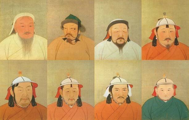 List of Mongol rulers