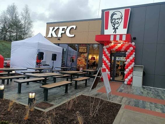 Otevření restaurace KFC v Havlíčkově Brodě