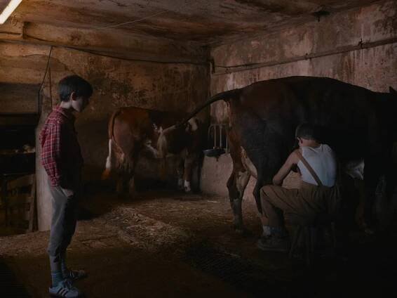 Lupo Barbiero and Cristiano Sassella in Osm Hor (2022)