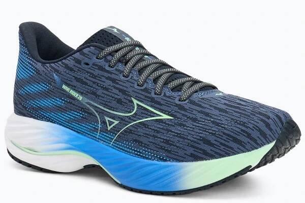 Pánské běžecké boty Mizuno Wave Rider 28 vintage indigo/neo mint/frontier blue
