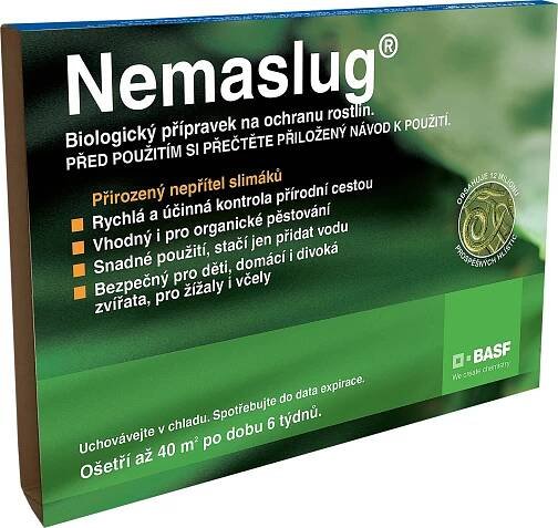 Parazitické hlístice proti plzákům a slimákům (12 milionů) - Nemaslug