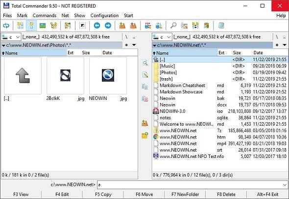Total Commander 11.56 - Neowin