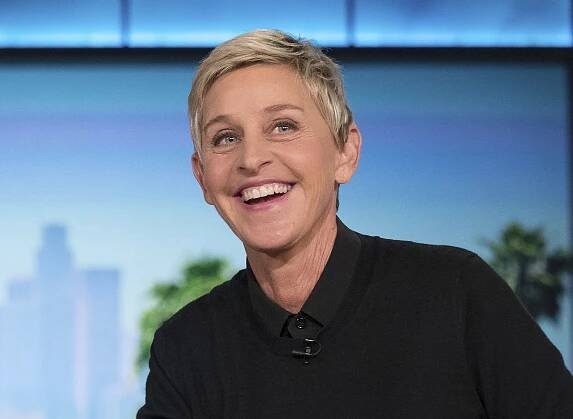 Ellen DeGeneres on her talk show in 2016