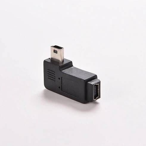 Rohový adaptér Mini USB 5pin M/F