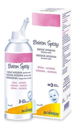 dětský nosní sprej, mořská voda, rýma, alergie