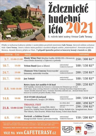 Železnické hudební léto 2021