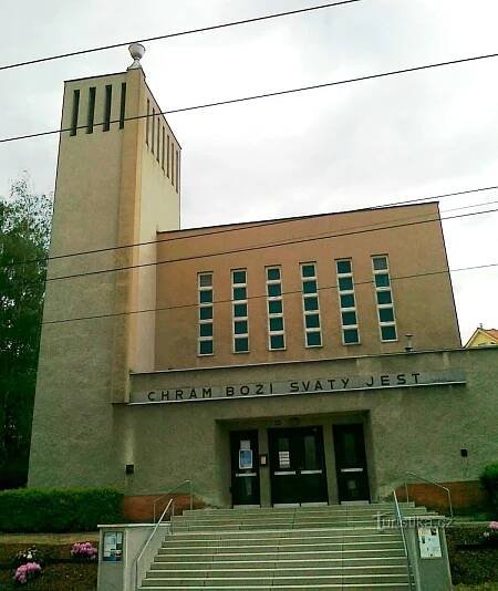 Zlín - kostel Českobratrské církve evangelické