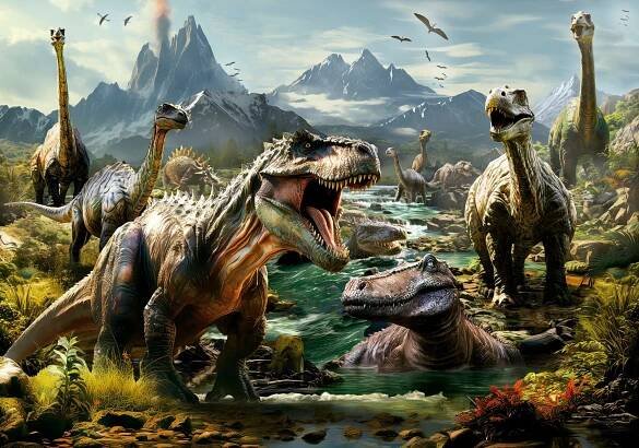 Puzzle Hroziví dinosauři + k objednávce puzzle zdarma | ZDEKO — internetový obchod s puzzlemi