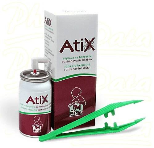 ATIX sada pro bezpečné odstraňování klíšťat