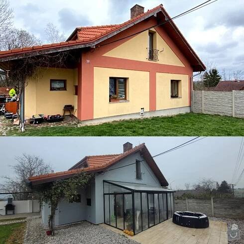Rekonstrukce RD v Mirošově - Lukáš stavebnictví