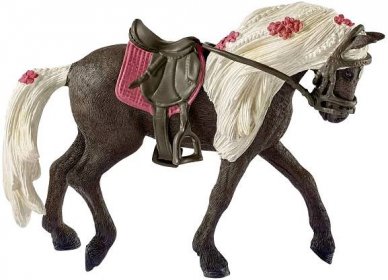 SCHLEICH Koník klisna Rocky Mountain koňská show figurka ručně malovaná