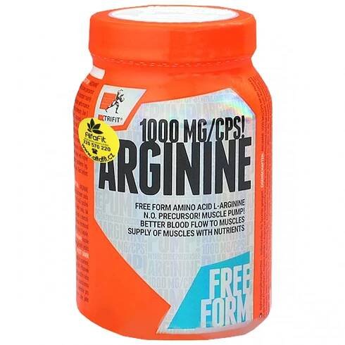 Extrifit Arginine 1000 mg free form 90 kapslí