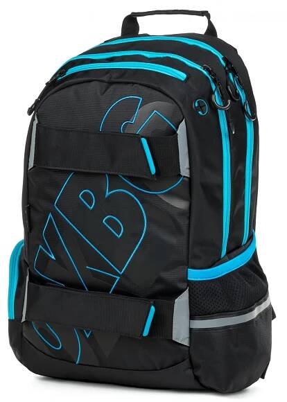 Studentský batoh OXY Sport BLACK LINE blue