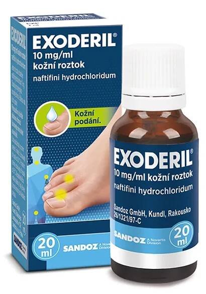 Exoderil kožní roztok 20 ml