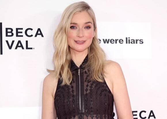 Caitlin FitzGerald attends the 'We Were Liars' Tribeca Festival world premiere screening and panel on June 10, 2025, in New York City
