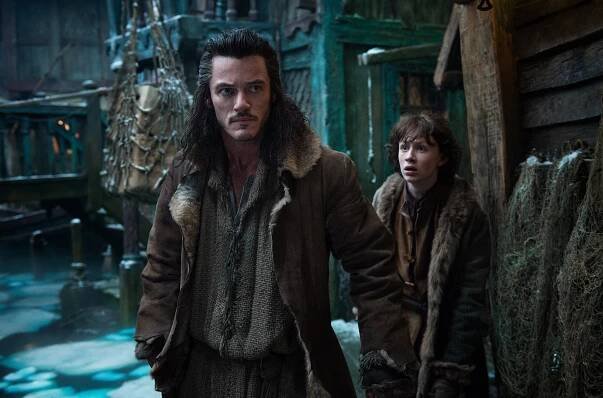 Hobit: Šmakova dračí poušť - Z filmu - Luke Evans, John Bell
