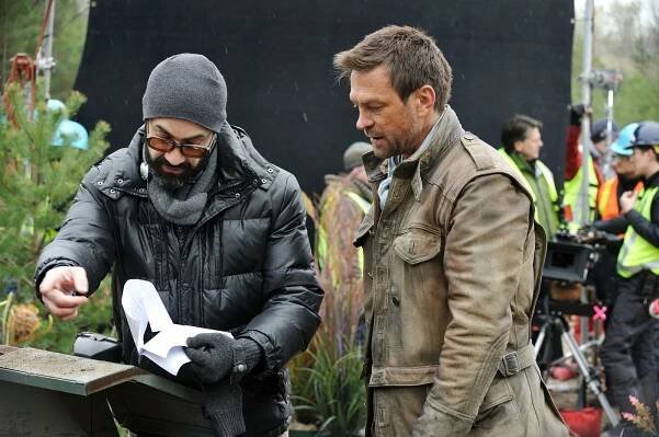 Grant Bowler - Defiance - Pilot - Z natáčení