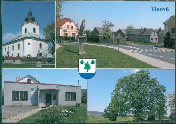 11D21 Pohlednice Tisová, okres Tachov | Aukro