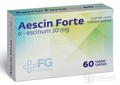 Aescin Forte 30 mg - FG Pharma tbl (inů. 2021) 60 ks