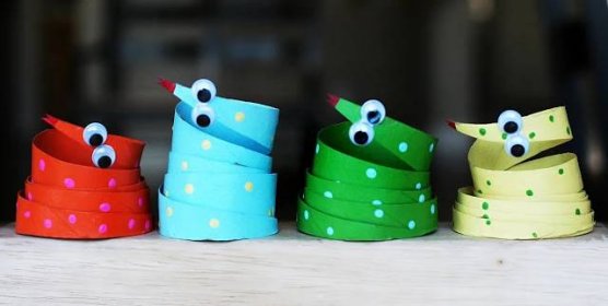 Tvoření s dětmi - nápady, co s ruličkami od toaletního papíru (4)