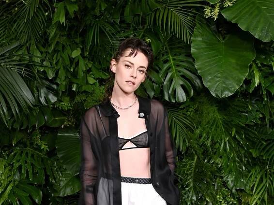 Kristen Stewart Wore a Bra and Boxers to Chanel's Pre-Oscars Party, as One Does
