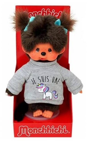 Monchhichi Exclusive Mončičák 20 cm, jednorožec