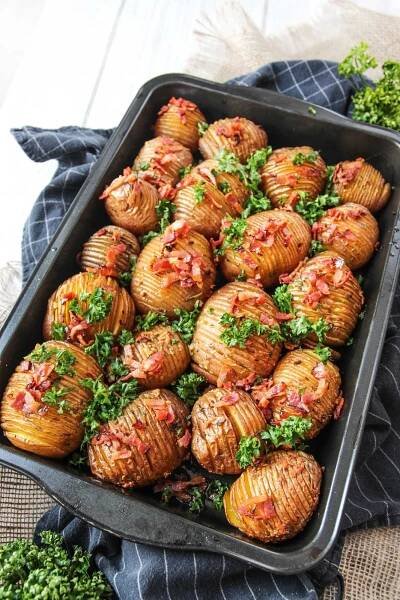 BRAMBORY HASSELBACK | Recepty z české i mezinárodní kuchyně | Neplechanaplechu.cz