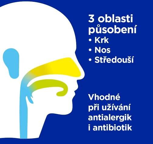 GS Bacto 3, Orální probiotika, 20 pastilek