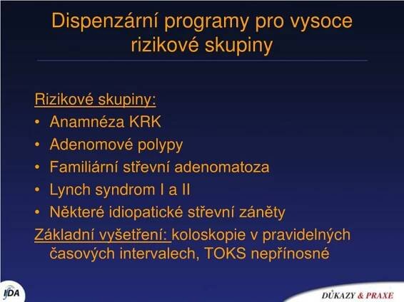 PPT - Depistáž kolorektálního karcinomu – současný stav PowerPoint Presentation - ID:4980425