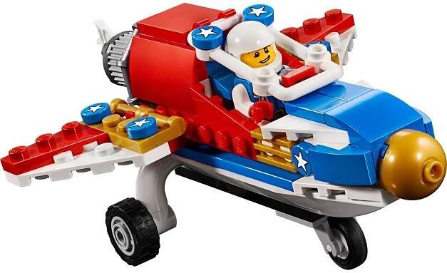 LEGO Creator 31076 Odvážné kaskadérské letadlo