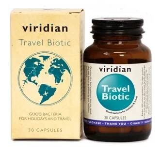 Viridian Travel Biotic 30 cps (Cestovní probiotika)