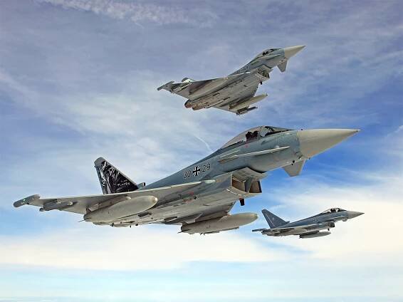 Luftwaffe zkompletuje evropskou přehlídku Typhoonů, poprvé představí A400M | Dny NATO v Ostravě