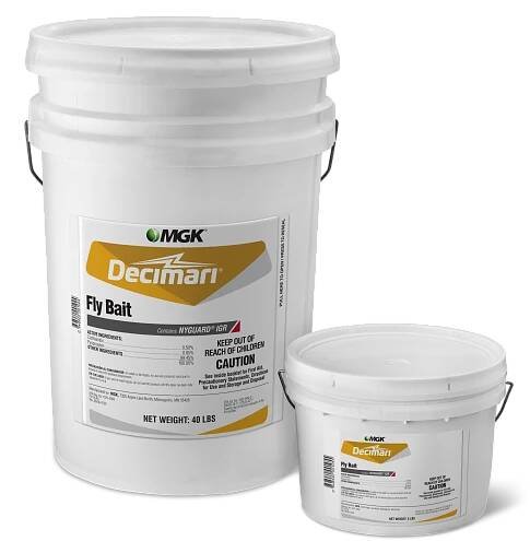 Decimari Pails - 1 gallon and 6 gallon
