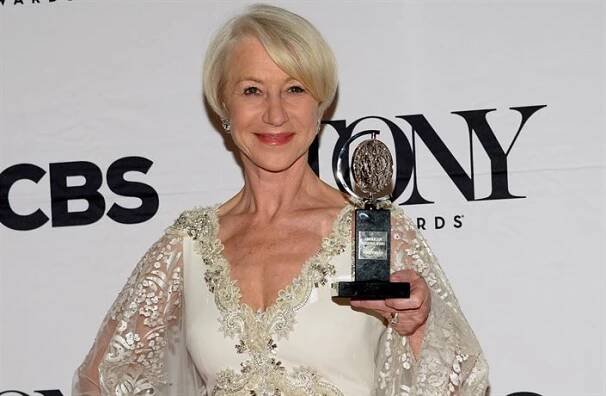 Herečka Helen Mirrenová získala Cenu Tony