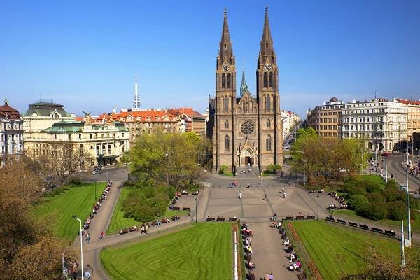 Namesti Miru - One of the Top Attractions in Prague, Czech Republic ...