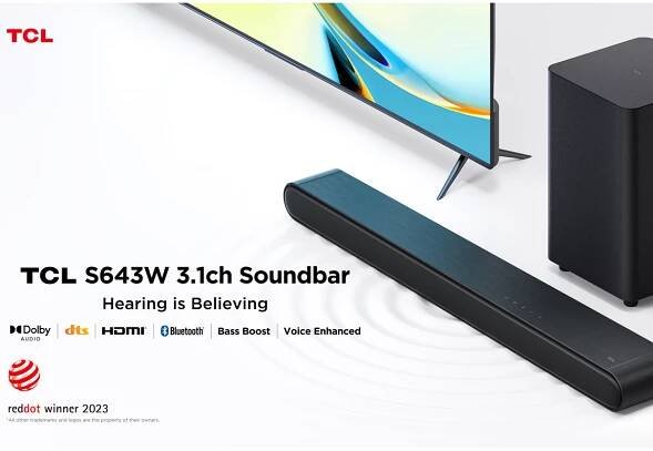 TCL S643W soundbar