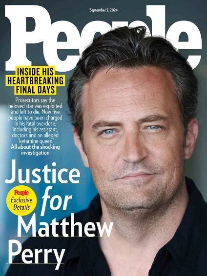 PEOPLE's Justice for Matthew Perry cover.